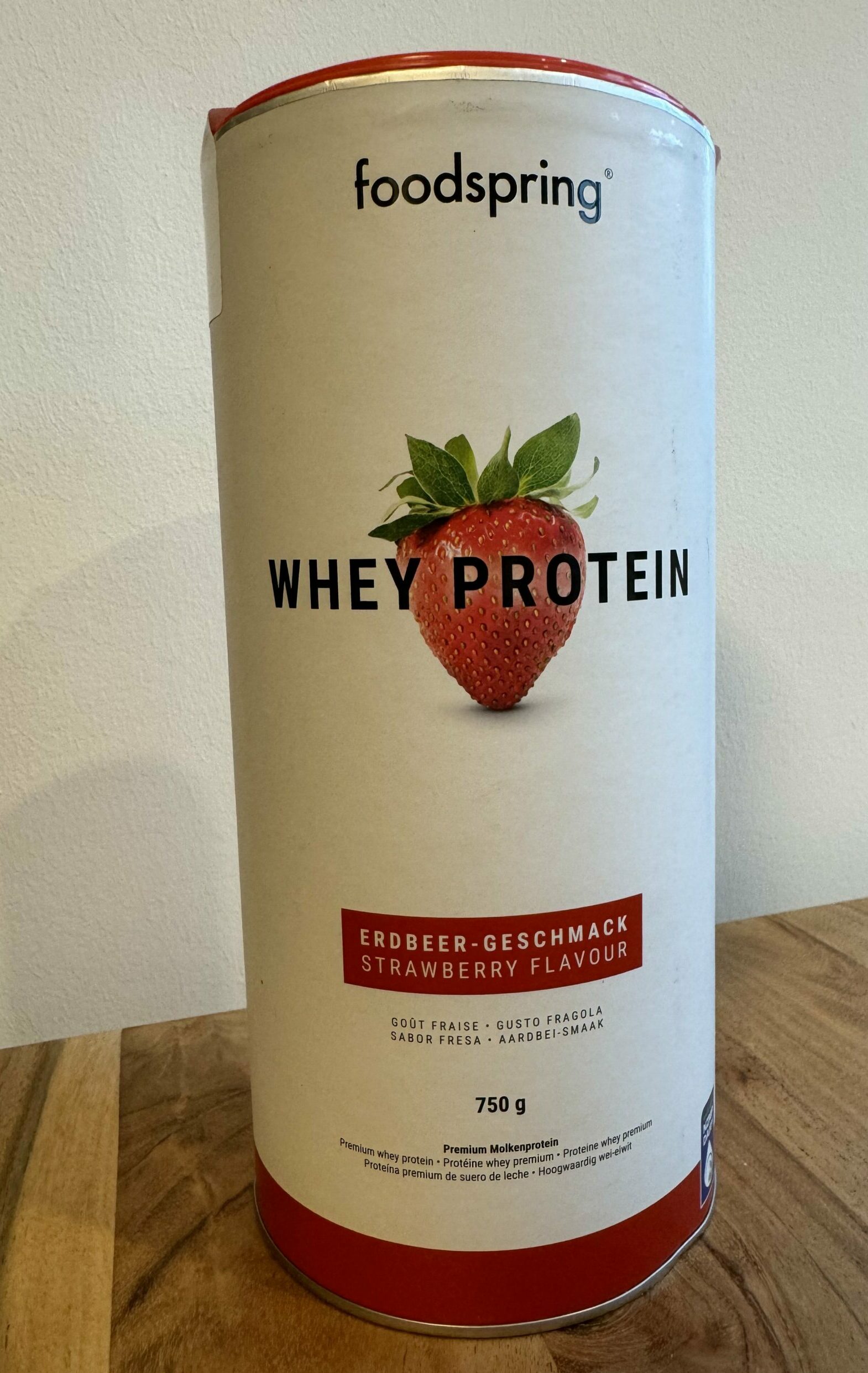 foodspring Whey Protein Pulver